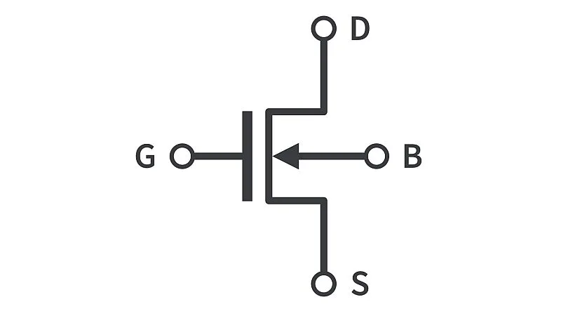 NMOS Depletion-Mode Symbol